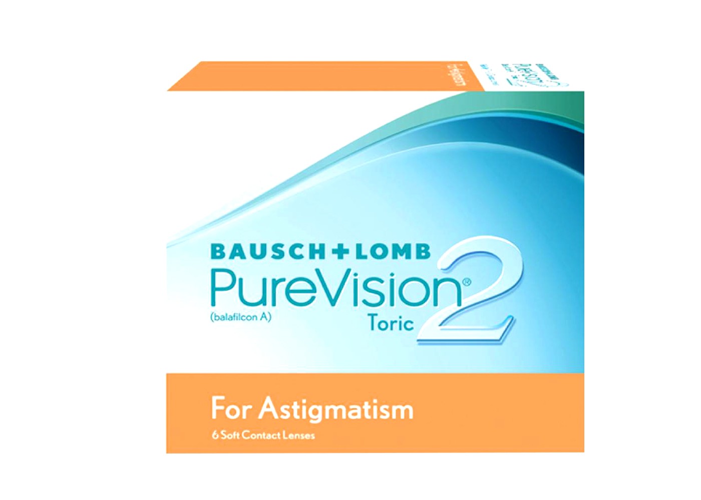 Bausch & Lomb PureVision2 (PV2HDA) Toric Monthly Disposable (6 Lens Per Box)
