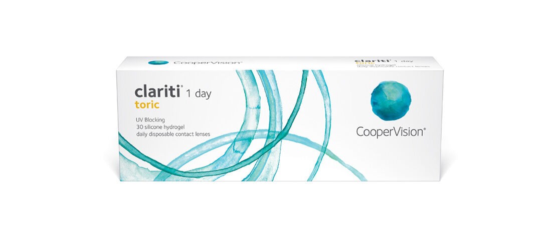 CooperVision Clariti 1 Day Toric daily Disposable (30 Lens Per Box)