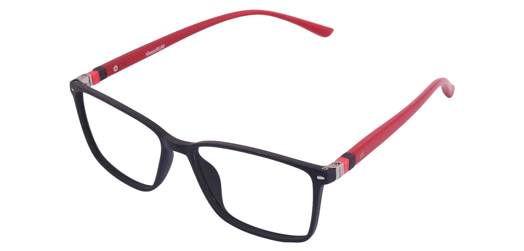 Klassic Klay OLKK0014B-Matte Black-Red